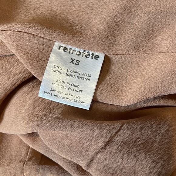 Retrofete Carlotta Savannah Sequin Embellished Long Sleeve Maxi Skirt Set XS/S - Picture 13 of 15